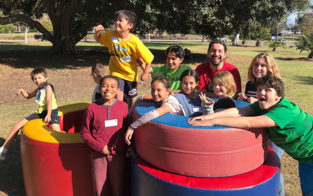therapeutic recreation services group event kids playing 1