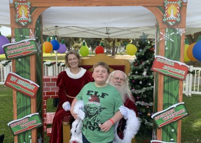 therapeutic recreation services brunch with santa