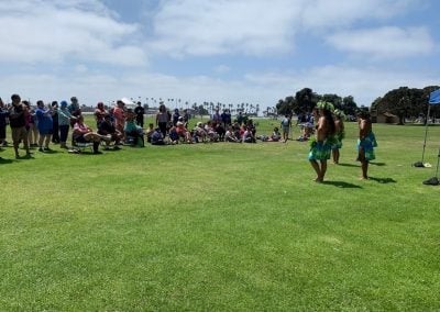 therapeutic recreation services group event luau
