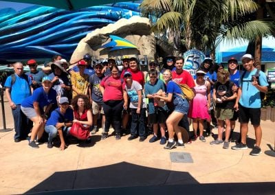 therapeutic recreation services group event summer nights