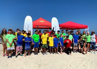therapeutic recreation services group event surfing day